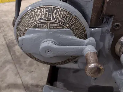 15 HP KEARNEY & TRECKER MODEL #4CH VERTICAL MILL: STOCK #22776