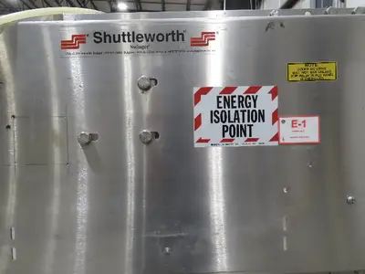 Shuttleworth Swinger Bottle Diverter Conveyor Lane Diverter