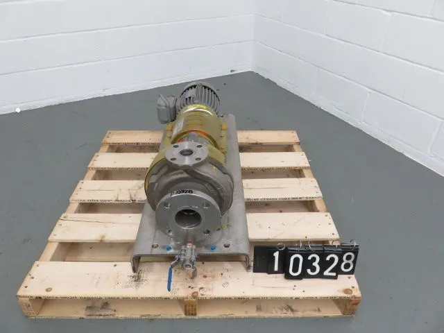 Durco pump model MK3 STD size 1K3x1.5-62/52RV , with base and 575v motor , material CD4M