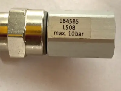 USED FESTO MANUAL OVERRIDE G1/8, EXHAUST ELEMENT, 0...10BAR 184585