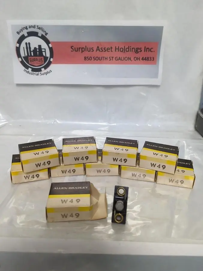 New | in-Stock ALLEN-BRADLEY W49 Miscellaneous Equipment (Electrical & Power) Ohio US | Surplus Asset Holdings #1412883