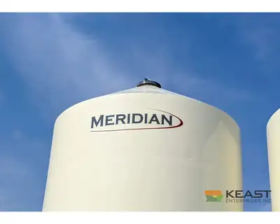 Used MERIDIAN 1417 STANDARD - 2489 BUSHELS Hopper Bottom Silos Iowa US | Keast Enterprises #1360517