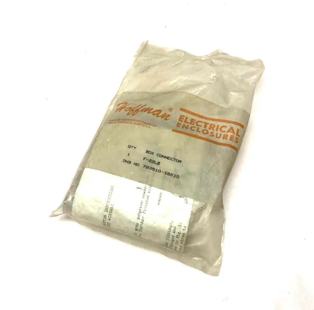 NEW HOFFMAN NVENT LAY-IN BOX CONNECTOR 2.5" X 2.5" GRAY STEEL