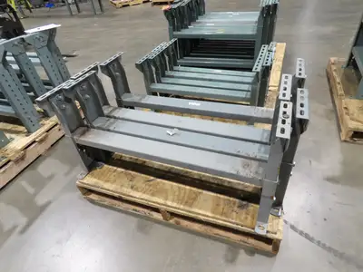 Hytrol HS-6 39"W Conveyor Leg Stationary Floor Support 19-5/8" to 25-5/8"H