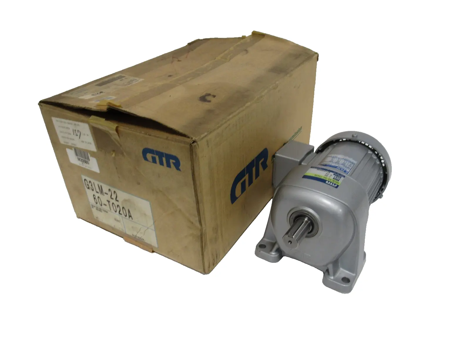 NEW GTR G3LM-22-60-T020A GEAR MOTOR 1:60 G3LM2260T020A