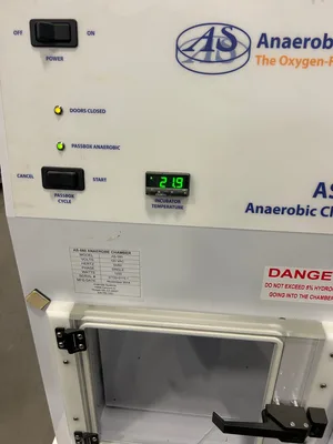 Anaerobe Systems AS-580 Anaerobic Glove Box Chamber Biosafety Cabinet