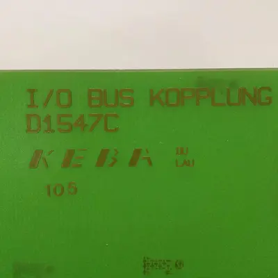 USED KEBA I/O BUS KOPPLUNG D1547C