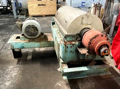 Sharples PM-35,000 Super-D-Canter centrifuge, 316SS.