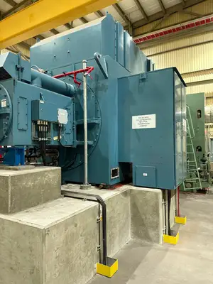 USED 2015 SNM TURBINE/ ABB ALTERNATOR C10-R6-X