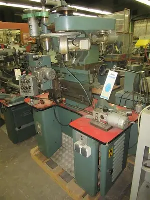 7074-110 Tousdiamants (Swiss) 2 Head (Vertical / Horizontal) Diamond Faceting Cutting Machine Jewelry For Wedding Rings