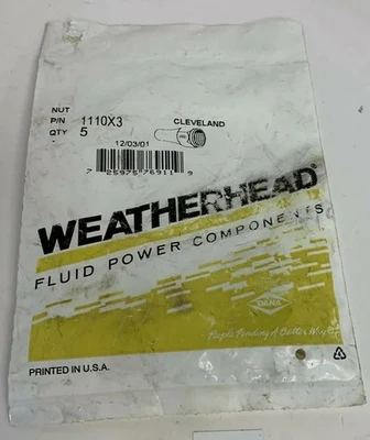 NEW Weatherhead 1110X3