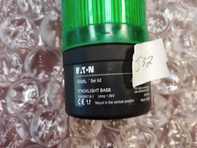 USED EATON CORPORATION E26BL STACKLIGHT BASE WITH 4 LIGHTS