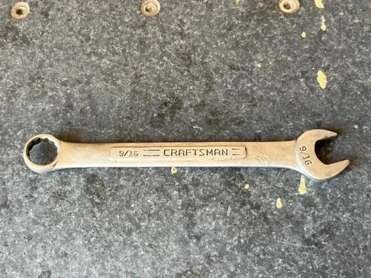 Craftsman Combination Wrench 9/16in.  12 Point  44696  -VV-
