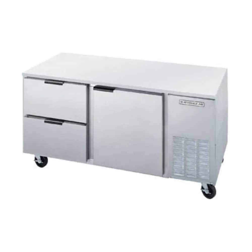 Beverage-Air UCRD67AHC-2 67" W Undercounter Refrigerator W/ (2) Section & (1) Door & (2) Drawer, 115v