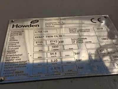USED HOWDEN TWIN-CA 56