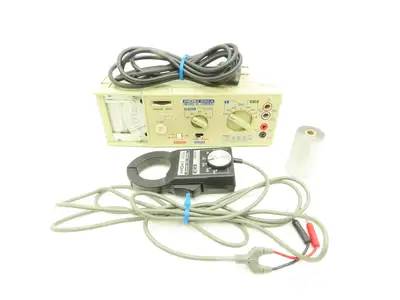 Hioki 8203-4 Micro Hi Corder Clamp Meter 120/240/480V Range 120VAC/12VDC Input