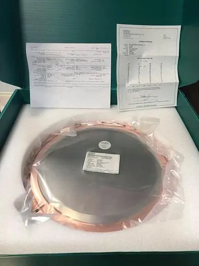 Zr Target 99.500% purity, dia 13.505''x.250''