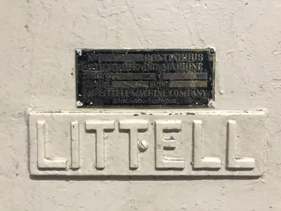 USED LITTELL MATERIAL HANDLING MACHINERY 408-C 20