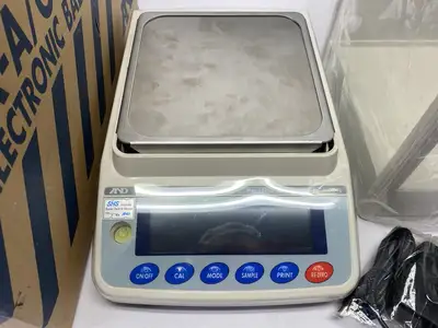 Used A&D, AND Weighing Apollo Precision Balance 1200g x 0.01g Ext. Calibration Balances Michigan US | Maverick Industrial Sales #1391654