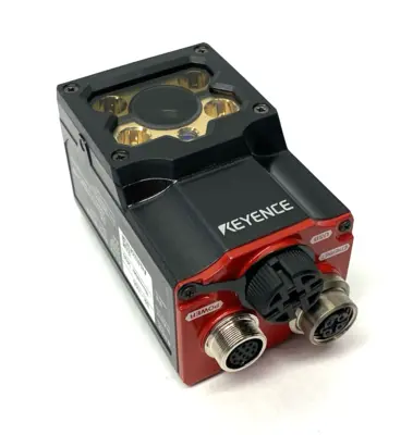 USED KEYENCE 1D AND 2D CODE READER, AUTOFOCUS TYPE, FIXED MOUNT