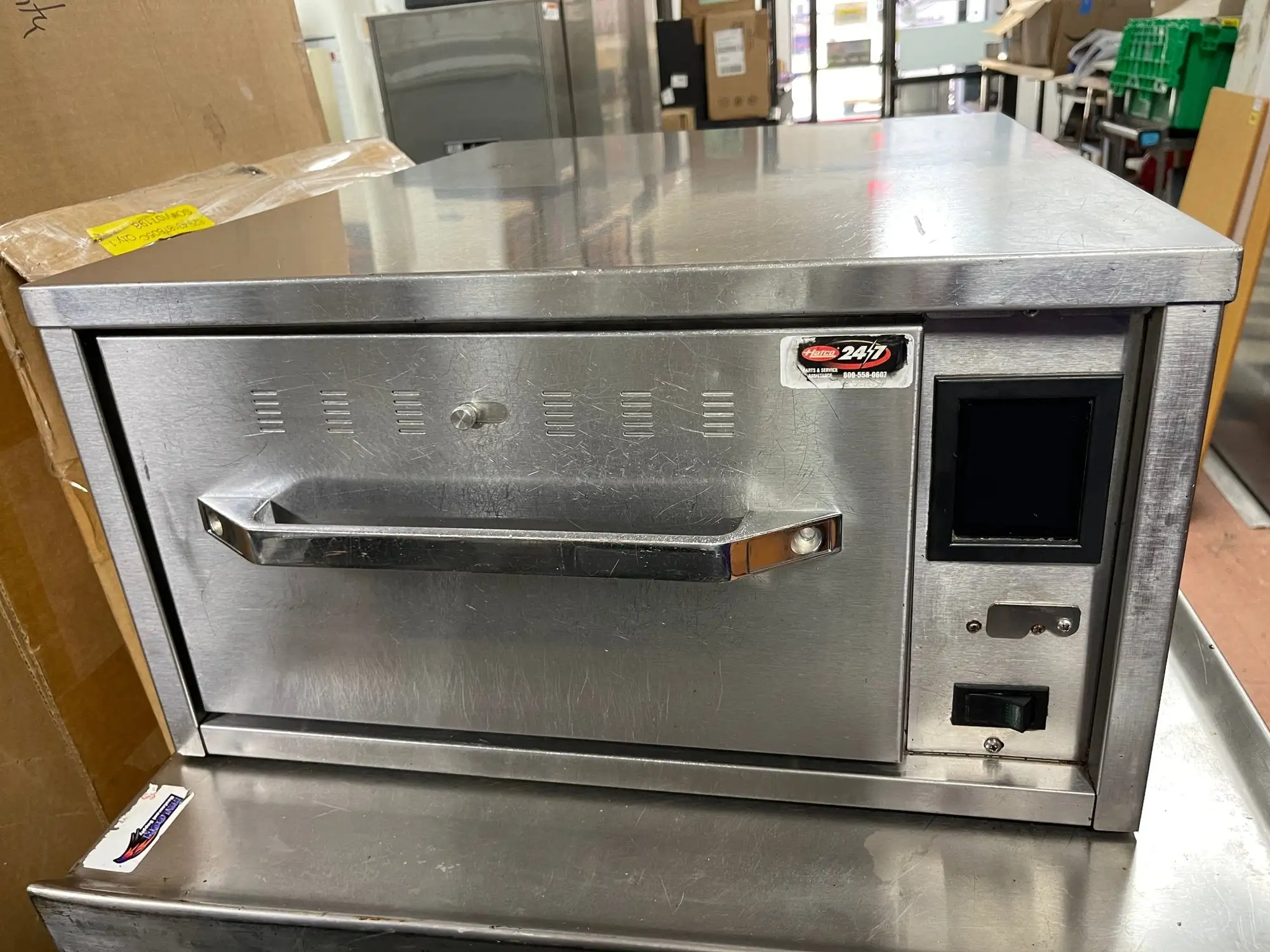 Used Hatco Used Hatco HDW-1N Narrow Touch Screen Drawer Warmer - 120V, 450W Heated Cabinets & Displays Illinois US | Falcon Restaurant Supply #1375173