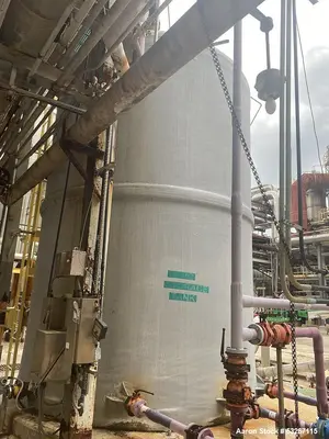 Used 23,000 Gallon Fiberglass Storage Tank – Fabricated Plastics, Derakane 510A, Built 2009