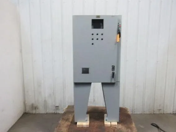 Hoffman Free Standing 36x26x8" 30A Fused Electrical Enclosure W/Backplate