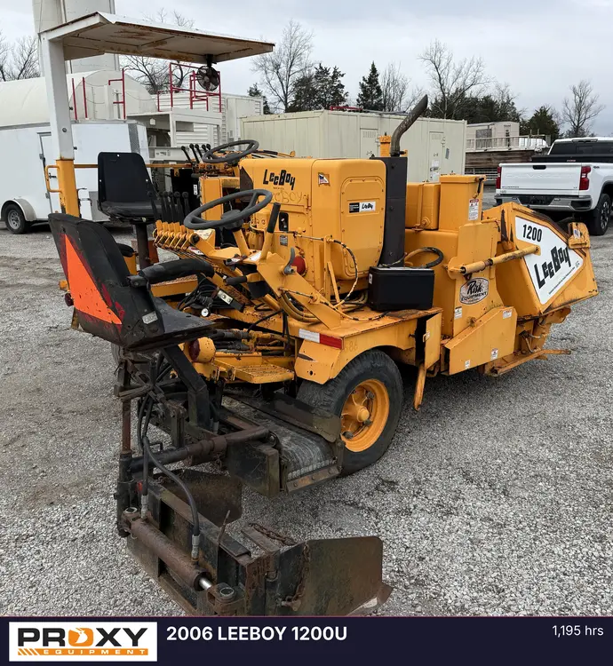 Used 2006 LEEBOY 1200U Asphalt Pavers Kentucky US | Proxy Equipment #1388914