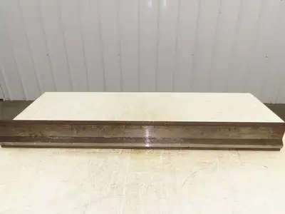 Press Brake Gooseneck Punch Die 39-11/16" Long 90° V 1/2" Finger 3-3/4" H