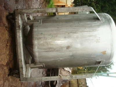 400 L S/S Open Portable Tank