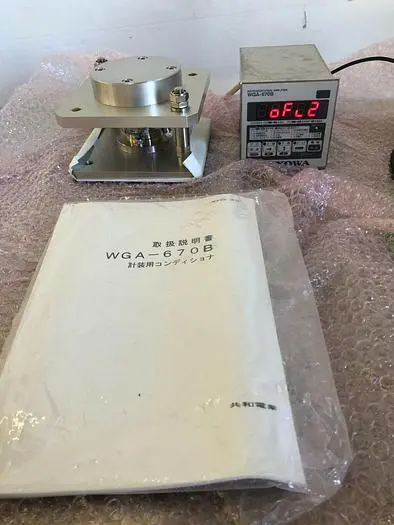 KYOWA WGA-670B INSTRUMENTATION AMPLIFIER KYOWA LCX-A-10KN-ID