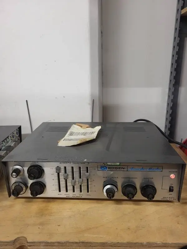 Bogen Acousta-Master CT-60 Solid State Audio Amplifier
