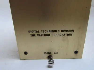 Valeron 740 Digital Techniques Compensator Display Module