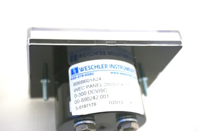 NEW WESCHLER INSTRUMENTS 606B601A24 PANEL METER 00-890242-001