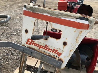 Used SIMPLICITY UNKNOWN MODEL Snow Blowers Michigan US | Miedema Asset Management Group #1761341