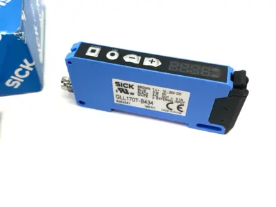 New | in-Stock SICK Fiber Optic Amplifier, M8 4-Pin Connection, 6063341 PLC Processors Michigan US | Maverick Industrial Sales #1460535