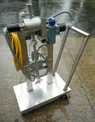 USED BROOKFIELD INLINE VISCOMETER TT 100