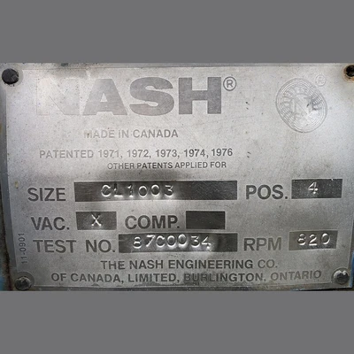 Nash CL-1003 Vacuum Pump