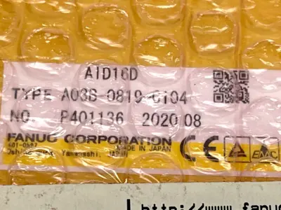 A03B-0819-C104 | Fanuc  Input Module AID16D - New