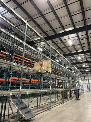 USED CUBIC PALLET RACKING PACKAGE