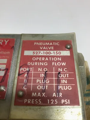 USED LUBRIQUIP 📦 MODEL: 527-100-130 – GENUINE LUBRIQUIP COMPONENT FOR SEAMLESS INTEGRATION INTO EXISTING SYSTEMS.