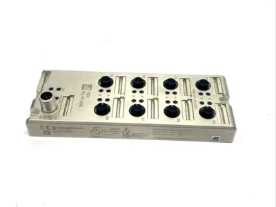 USED LUMBERG AUTOMATION 381-001 8-PORT IOL-IO