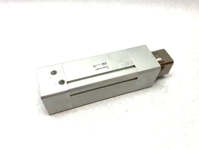 USED SMC NON-LUBE DOUBLE POWER CYLINDER 63MM BORE 100MM STROKE