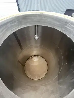 (2) Available - Used BCast 2000L (Approx 550 Gal) single wall closed top Storage tanks