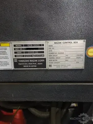 Used 2008 MAZAK HCN 5000II Horizontal Machining Centers Arizona US | KD Machinery #1324606