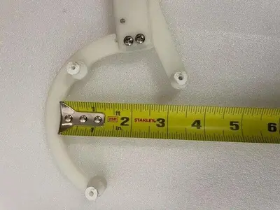 H-SQUARE Hoop Style Mechanical Wafer Pick white