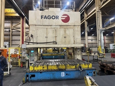 Used FAGOR LE4-1000-4000-2300 Straight Side Presses New Jersey US | National Machinery Exchange #1499001