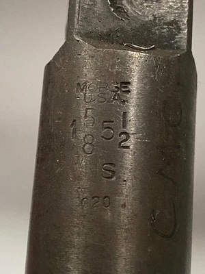 MORSE Tap 1-5/8 5-1/2 NS HS C20 MADE IN USA