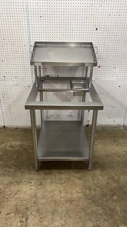 Used Falcon Restaurant Supply, Inc. Used 26" x 34" Stainless Steel Breading Station Batter and Breading Machines Illinois US | Falcon Restaurant Supply #1373503