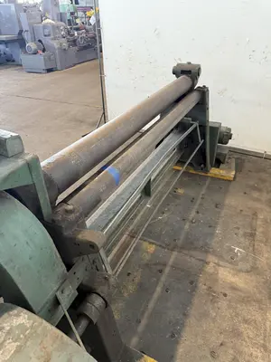 72" X 3/16" GAUGE PEXTO 3 ROLL PLATE ROLL. STOCK # 0344925
